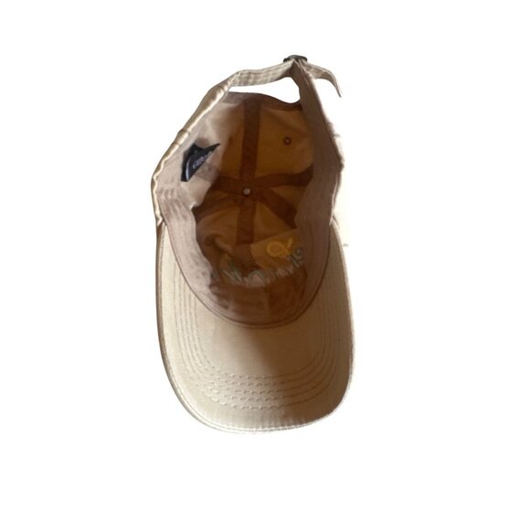 Lucky Embroidered Tan Baseball Cap Adjustable Strap  By KBETHOS One Size - Picture 4 of 6